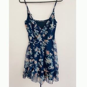 Abercrombie & Fitch Floral Wrap Dress